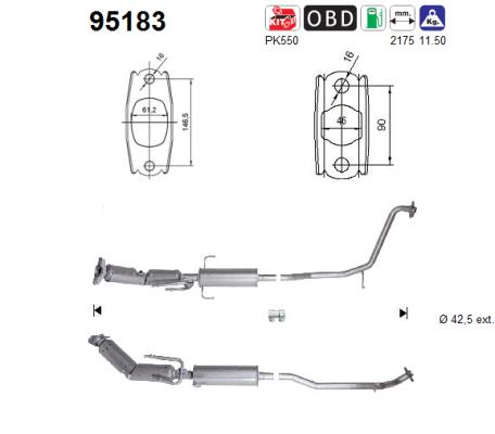 Catalytic Converter (95183)