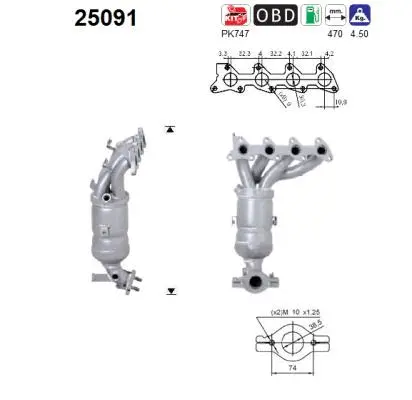 Catalytic Converter (25091)