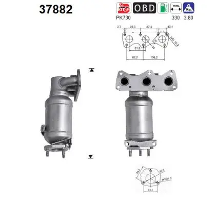 Catalytic Converter (37882)