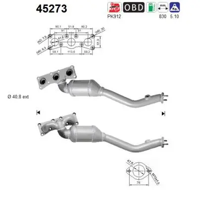 Catalytic Converter (45273)