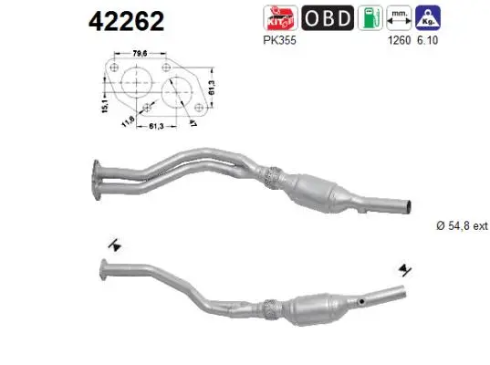 Catalytic Converter (42262)