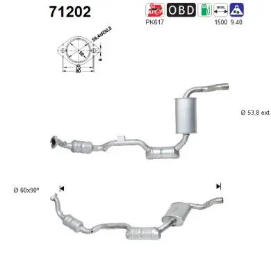 Catalytic Converter (71202)