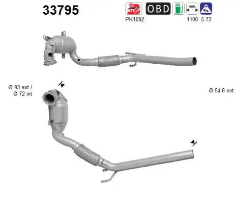 Catalytic Converter (33795)