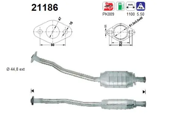 Catalytic Converter (21186)