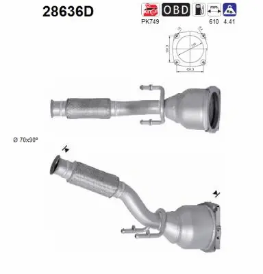 Catalytic Converter (28636D)