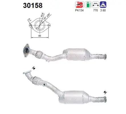 Catalytic Converter (30158)