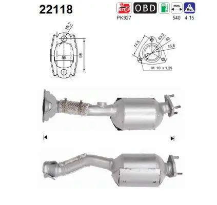 Catalytic Converter (22118)