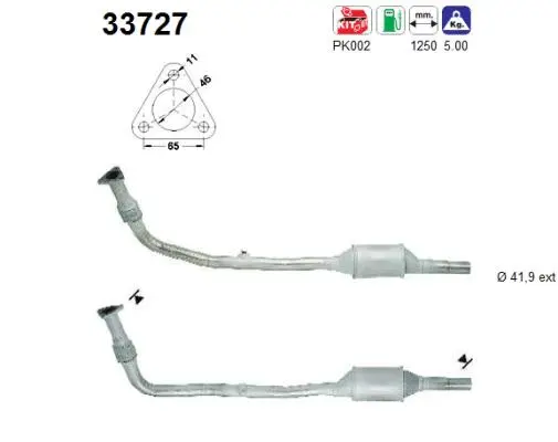 Catalytic Converter (33727)