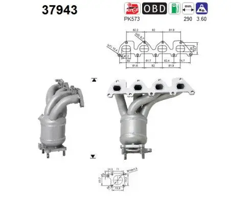 Catalytic Converter (37943)