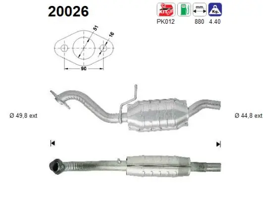 Catalytic Converter (20026)