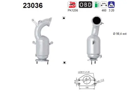 Catalytic Converter (23036)