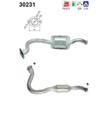 Catalytic Converter (30231)