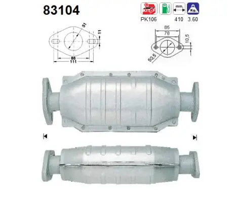 Catalytic Converter (83104)