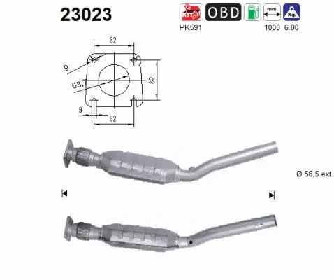 Catalytic Converter (23023)