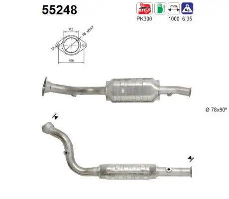 Catalytic Converter (55248)