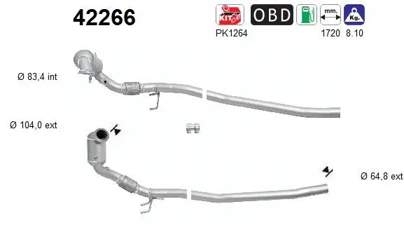 Catalytic Converter (42266)