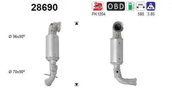Catalytic Converter (28690)