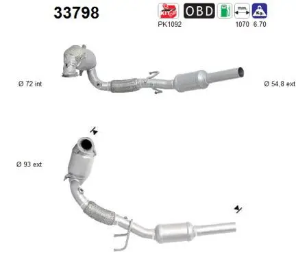 Catalytic Converter (33798)