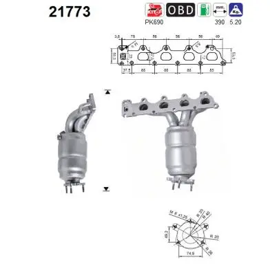 Catalytic Converter (21773)