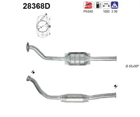 Catalytic Converter (28368D)