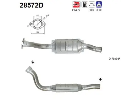 Catalytic Converter (28572D)