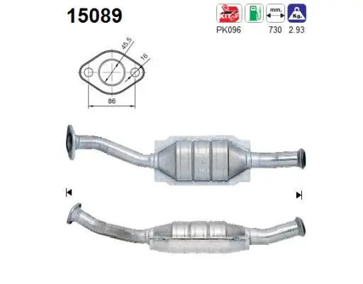 Catalytic Converter (15089)