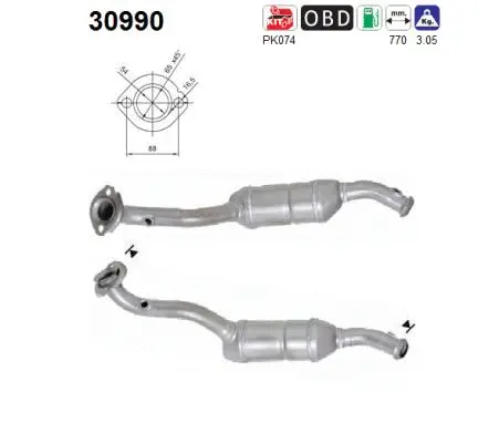 Catalytic Converter (30990)