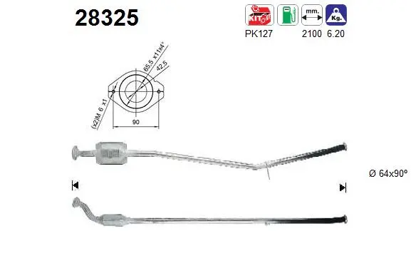 Catalytic Converter (28325)
