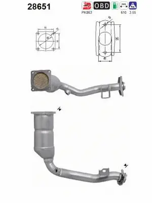 Catalytic Converter (28651)