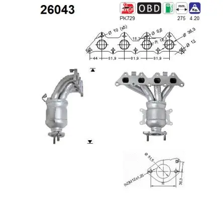 Catalytic Converter (26043)