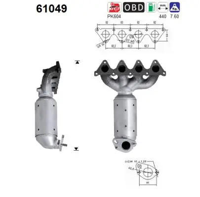 Catalytic Converter (61049)