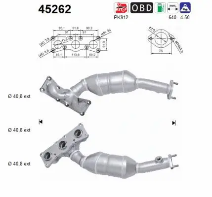 Catalytic Converter (45262)