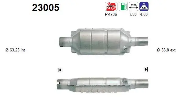 Catalytic Converter (23005)