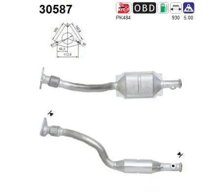 Catalytic Converter (30587)