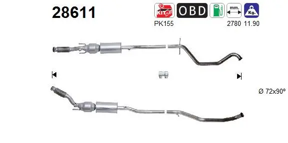 Catalytic Converter (28611)