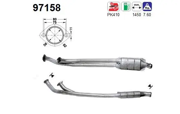 Catalytic Converter (97158)