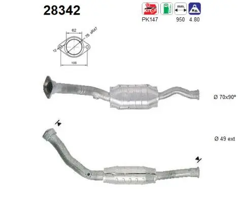 Catalytic Converter (28342)