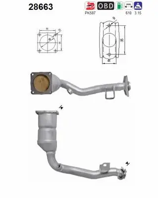 Catalytic Converter (28663)
