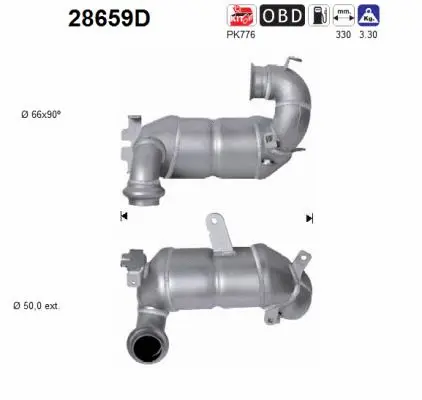 Catalytic Converter (28659D)