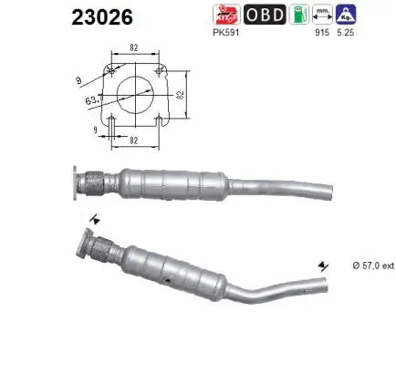 Catalytic Converter (23026)