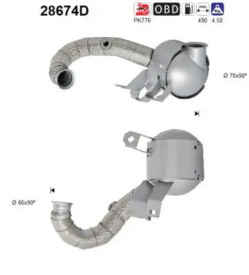 Catalytic Converter (28674D)