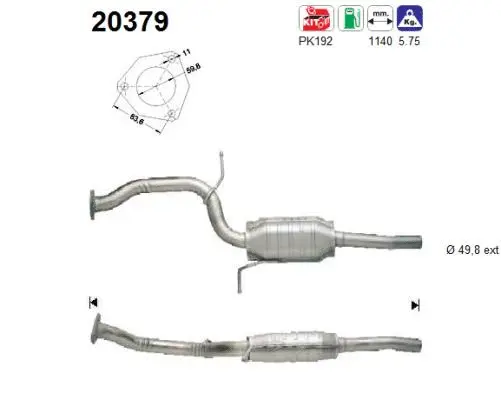 Catalytic Converter (20379)
