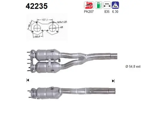Catalytic Converter (42235)