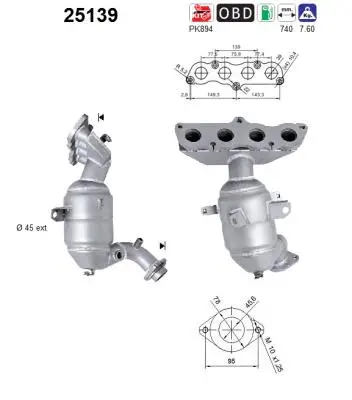 Catalytic Converter (25139)
