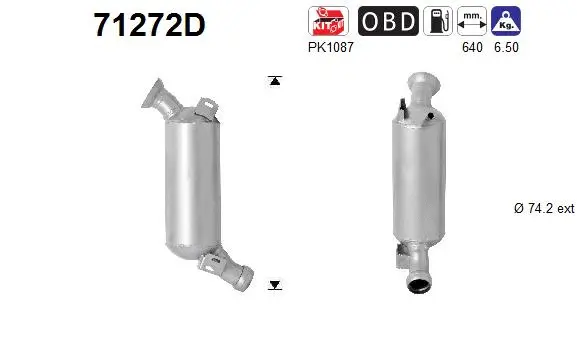 Catalytic Converter (71272D)