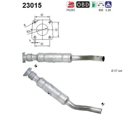 Catalytic Converter (23015)