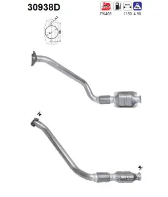 Catalytic Converter (30938D)