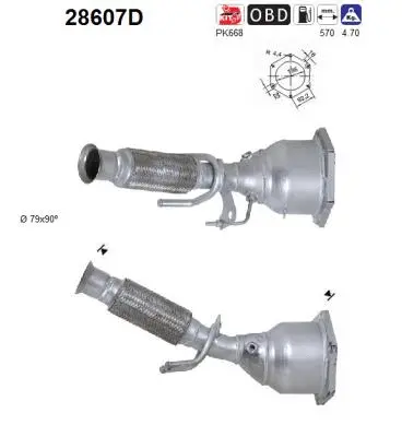Catalytic Converter (28607D)