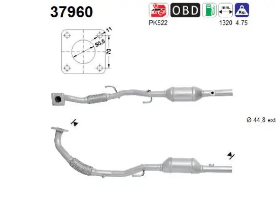 Catalytic Converter (37960)