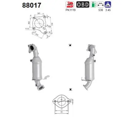 Catalytic Converter (88017)